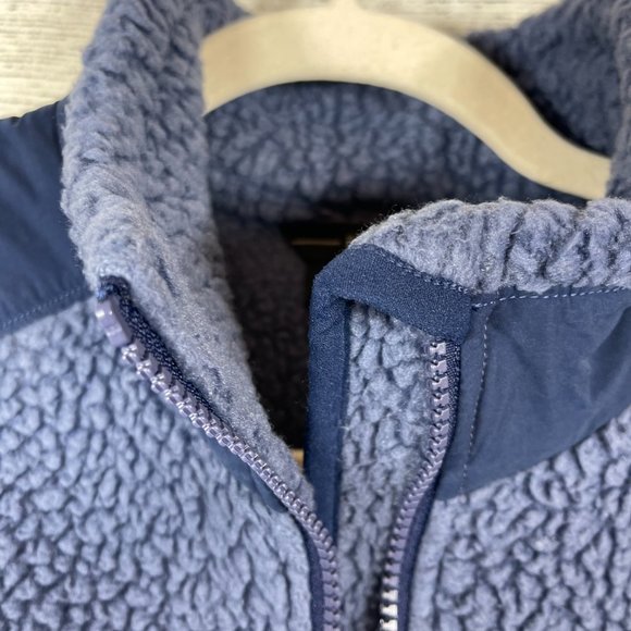 ]Marmot Wiley Polartec Sleeveless Fleece Navy Vest Zipped Sized Pockets S… - Picture 5 of 14